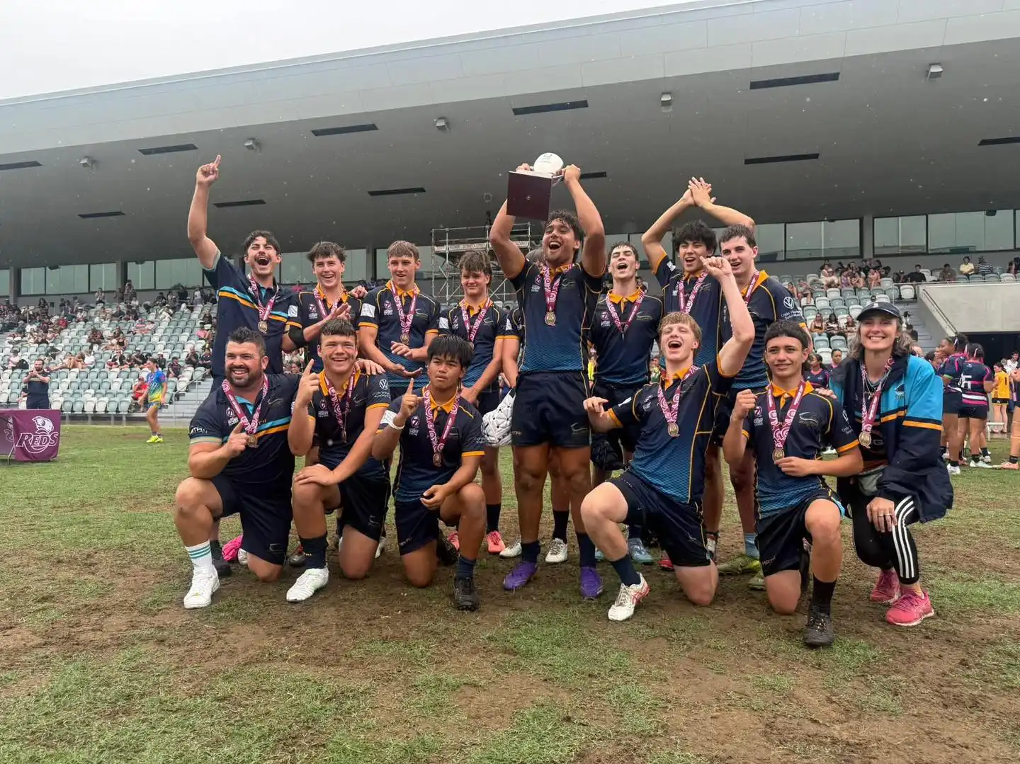 maroochy swans - 2025 State Rugby 7s Champs- Ballymore 🖤